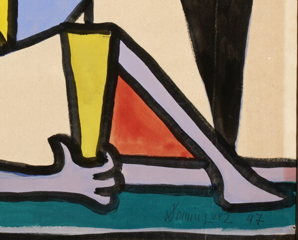 Óscar Domínguez / Reclining women with candles (1947) - Imagen 3
