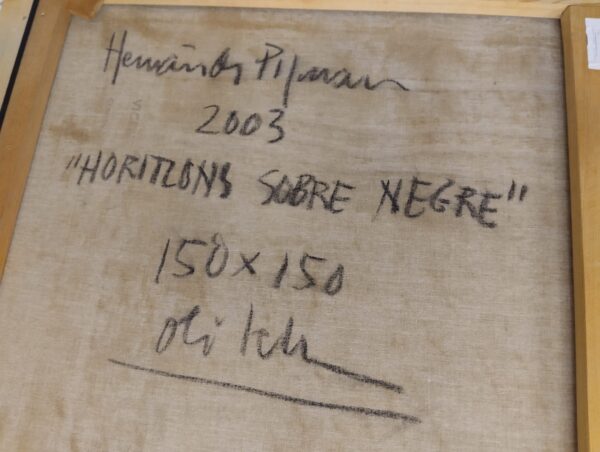 Joan Hernández Pijuan · Horitzons sobre negre (2003) - Imagen 2